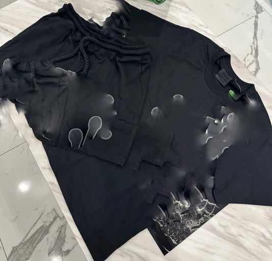 £10 Sinner T-Shirt And Short Set Direct Link